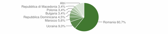Grafico cittadinanza stranieri - Aielli 2014