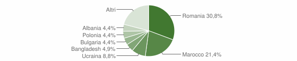 Grafico cittadinanza stranieri - Scurcola Marsicana 2015