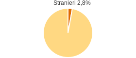 Percentuale cittadini stranieri Comune di Aieta (CS)