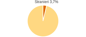 Percentuale cittadini stranieri Comune di Palmi (RC)