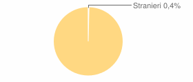 Percentuale cittadini stranieri Comune di San Sebastiano al Vesuvio (NA)
