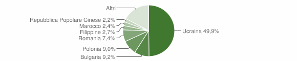 Grafico cittadinanza stranieri - Torre Annunziata 2015