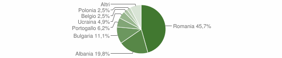 Grafico cittadinanza stranieri - Summonte 2014