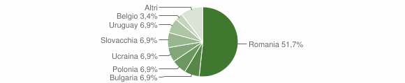 Grafico cittadinanza stranieri - Villamaina 2013