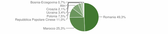 Grafico cittadinanza stranieri - Rotondi 2010