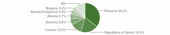 Grafico cittadinanza stranieri - Visco 2010