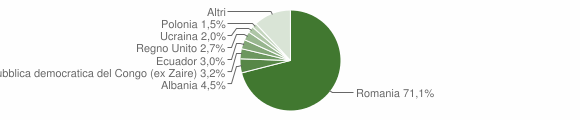 Grafico cittadinanza stranieri - Paliano 2015