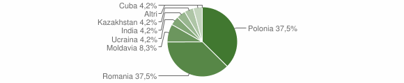 Grafico cittadinanza stranieri - Nespolo 2011