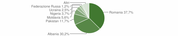 Grafico cittadinanza stranieri - Strangolagalli 2015
