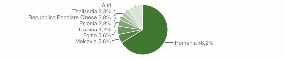 Grafico cittadinanza stranieri - Acuto 2015