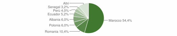 Grafico cittadinanza stranieri - Cicagna 2015