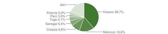 Grafico cittadinanza stranieri - Primaluna 2015