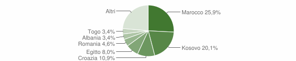 Grafico cittadinanza stranieri - Primaluna 2023