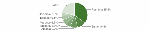Grafico cittadinanza stranieri - Vidigulfo 2014