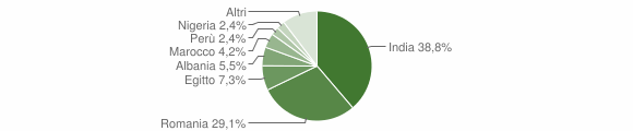 Grafico cittadinanza stranieri - Grumello Cremonese ed Uniti 2016