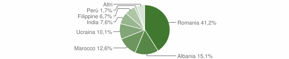 Grafico cittadinanza stranieri - Monticelli Pavese 2015