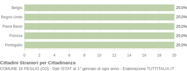 Grafico cittadinanza stranieri - Peglio 2013