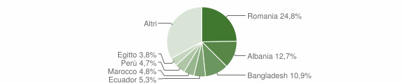 Grafico cittadinanza stranieri - Carnate 2014