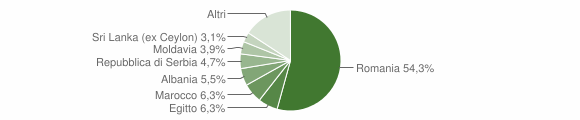 Grafico cittadinanza stranieri - Gerenzago 2013