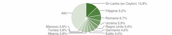Grafico cittadinanza stranieri - Cernobbio 2011