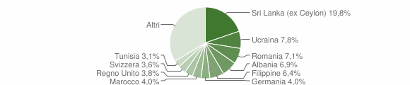 Grafico cittadinanza stranieri - Cernobbio 2013