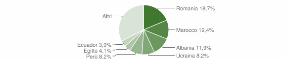 Grafico cittadinanza stranieri - Biassono 2015