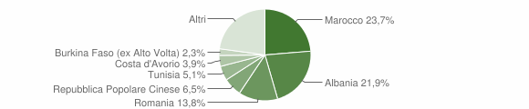 Grafico cittadinanza stranieri - Gorla Minore 2014