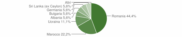 Grafico cittadinanza stranieri - Menconico 2008