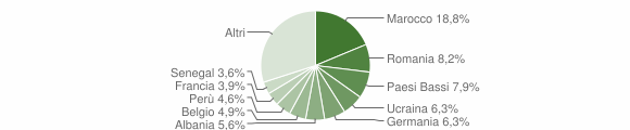 Grafico cittadinanza stranieri - Brebbia 2014