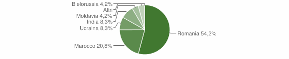 Grafico cittadinanza stranieri - Robecco Pavese 2010