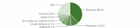 Grafico cittadinanza stranieri - Corno Giovine 2013