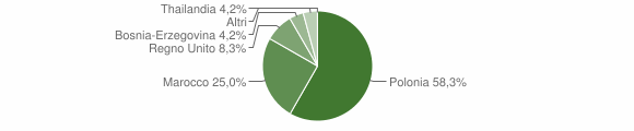 Grafico cittadinanza stranieri - Zelbio 2010
