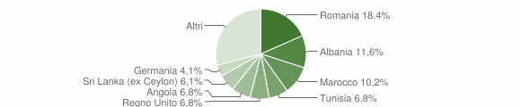 Grafico cittadinanza stranieri - Ripatransone 2014
