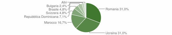 Grafico cittadinanza stranieri - Druogno 2014