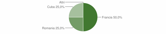 Grafico cittadinanza stranieri - Rittana 2010