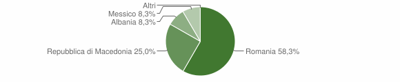 Grafico cittadinanza stranieri - Treville 2015
