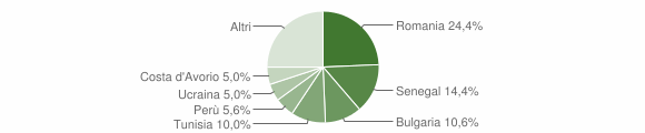 Grafico cittadinanza stranieri - Fara Novarese 2011