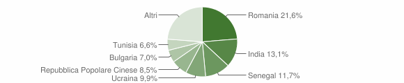 Grafico cittadinanza stranieri - Fara Novarese 2015