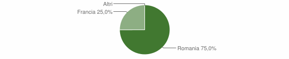 Grafico cittadinanza stranieri - Roaschia 2012