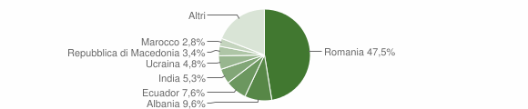 Grafico cittadinanza stranieri - Gavi 2015