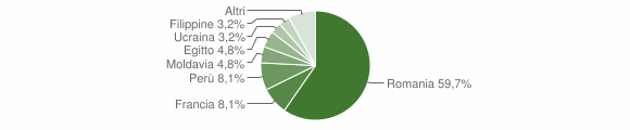 Grafico cittadinanza stranieri - Pavarolo 2013