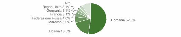 Grafico cittadinanza stranieri - Piverone 2013