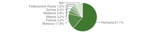 Grafico cittadinanza stranieri - Valfenera 2015