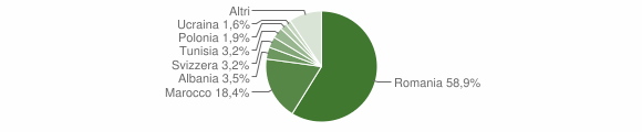 Grafico cittadinanza stranieri - Matino 2015