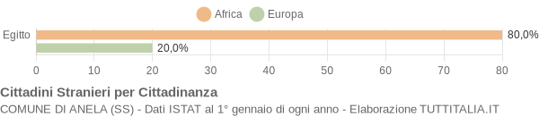 Grafico cittadinanza stranieri - Anela 2012