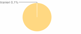 Percentuale cittadini stranieri Comune di Palmas Arborea (OR)