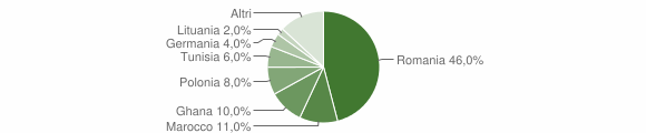 Grafico cittadinanza stranieri - Camastra 2015
