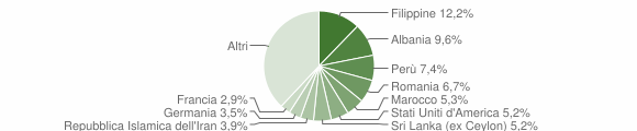 Grafico cittadinanza stranieri - Bagno a Ripoli 2004