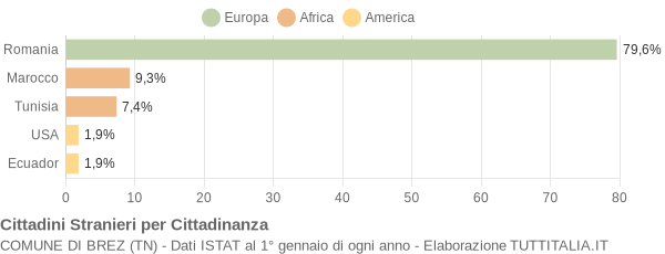 Grafico cittadinanza stranieri - Brez 2018