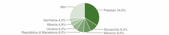 Grafico cittadinanza stranieri - Laion 2016